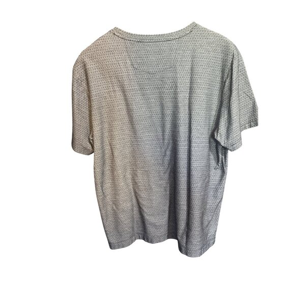 Robert Graham Mens Classic Fit Gray Patterned Short-Sleeve T-Shirt L - Picture 5 of 5